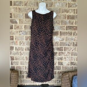 Jessica Howard, square print, ruched size 10 dress